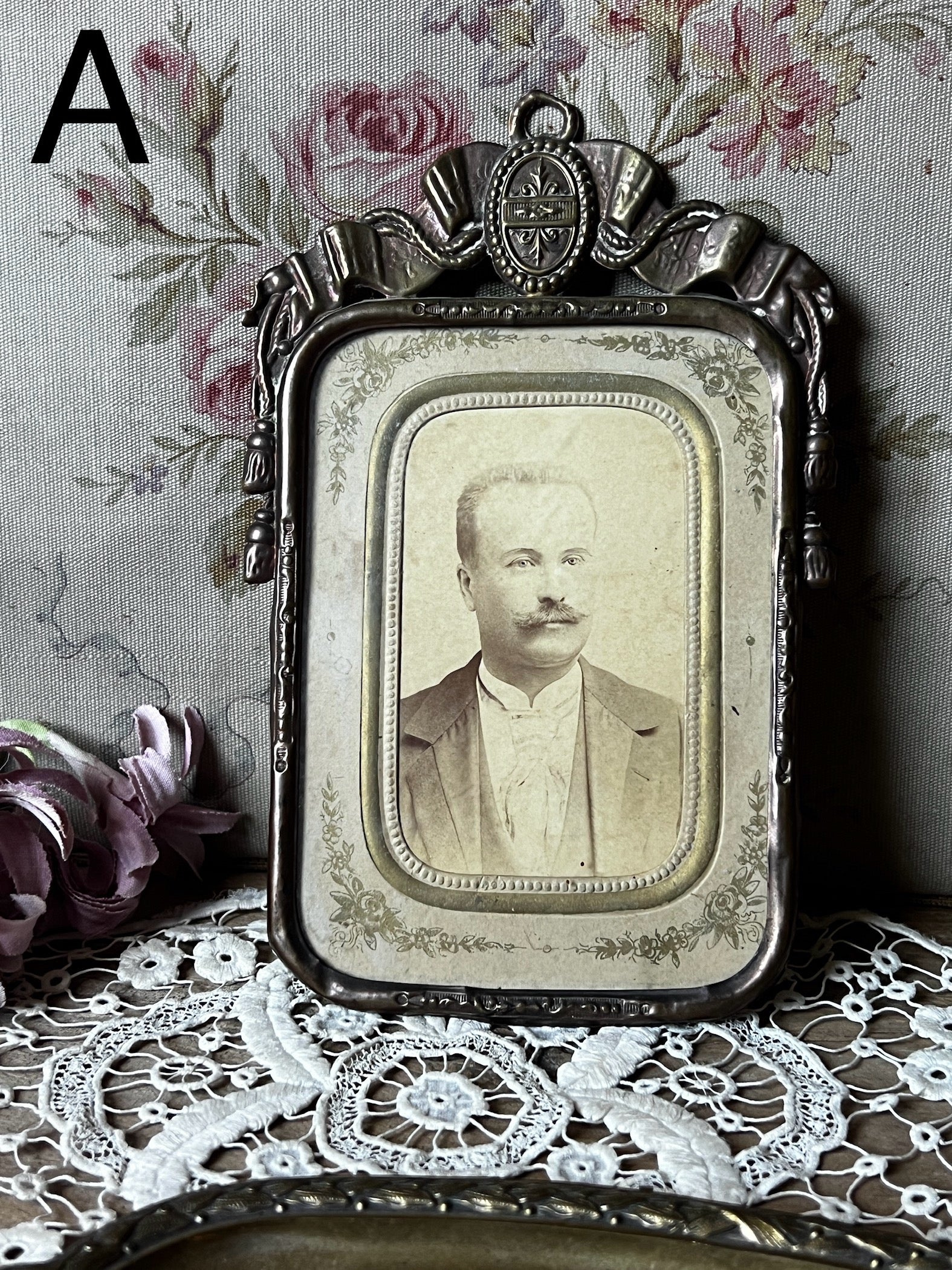 ☆ブロンズ製フレーム – France Antique 銀色アンティーク