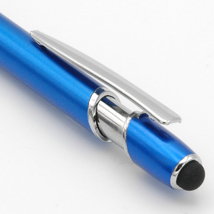 タッチペン付きボールペン 名入れ 広告 宣伝 ノベルティー アルミ