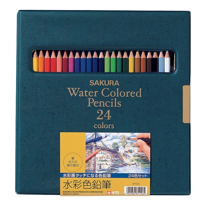 サクラクレパス 水彩色鉛筆24色【eGift】|デジタルギフト・ソーシャル