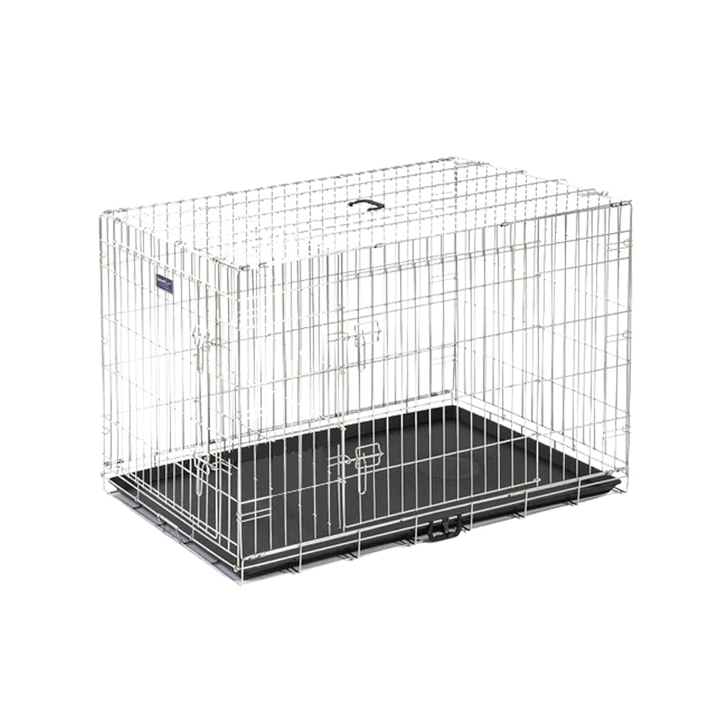 犬用折りたたみできるペットケージ ステンレス製 シンプリーメゾン 2