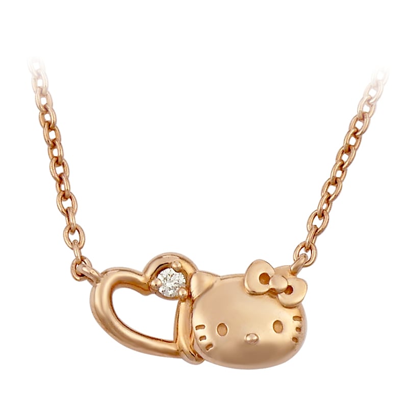 ハローキティ プチ ハート ネックレス キティちゃん