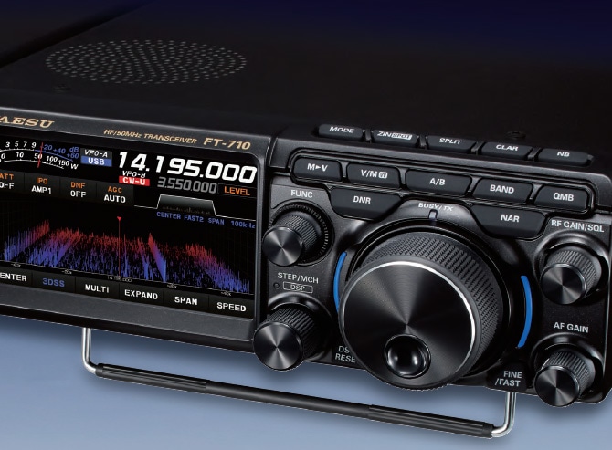 ヤエス FT-710 AESSシリーズ HF/50帯オールモードトランシーバー SP-40