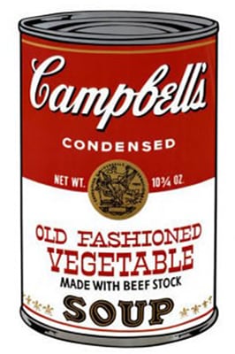 ポスター販売はアズポスター Sunday B Morning キャンベルスープ缶Ⅱ