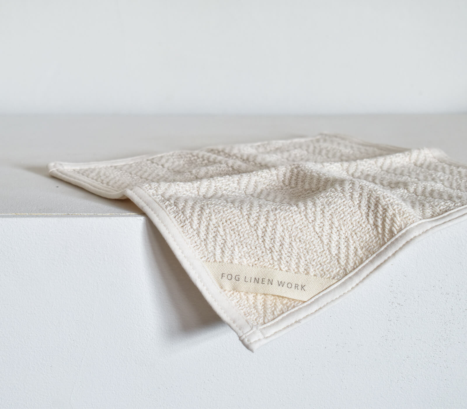 コットンヘリンボーンタオル/ fog linen work｜CATAWARA（カタワラ）