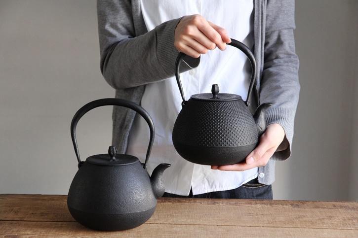 南部鉄器　釜定　新珠　肌　説明書付き 南部鉄器 釜定 新珠 肌 説明書付き