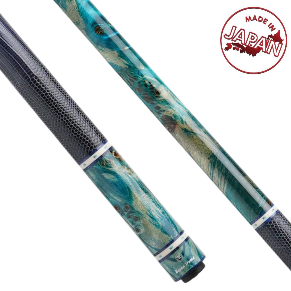 早川工房 ポプラ瘤(こぶ) スタビライズウッド ストレート本トカゲ革