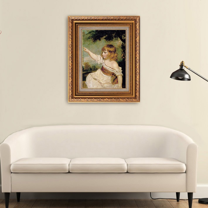 マスターヘア 【8号】 ジョシュア・レノルズ 【 額縁が選べる 額入り