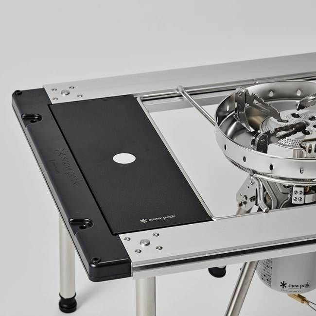 スノーピーク snow peak ステンレストレーハーフユニット ブラック