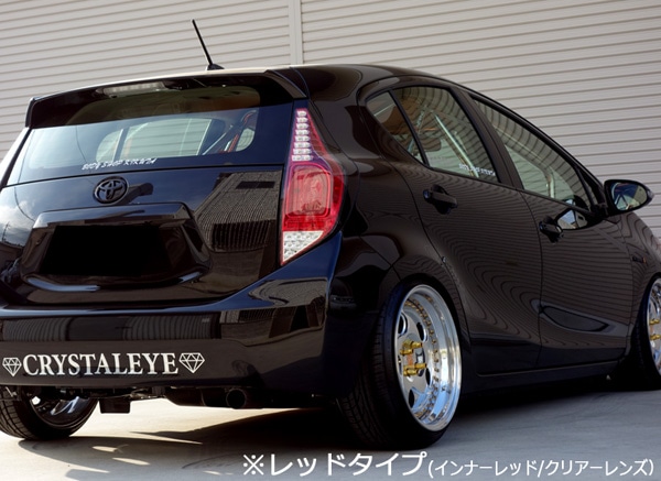 NHP10 AQUA アクア 3Dホール フルLEDテールランプ