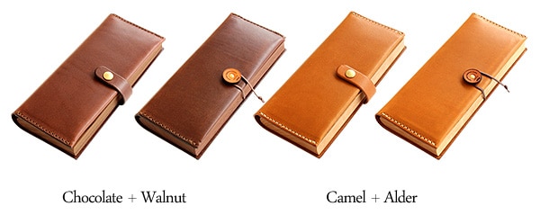 生産終了】【Hacoa×HERZ】「BOOK PENCASE Mサイズ」木と革の職人が作る