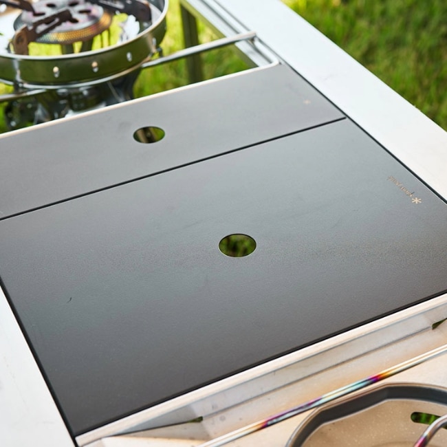 スノーピーク snow peak ステンレストレー1ユニット ブラック | GLAGH