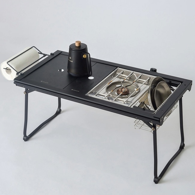 スノーピーク snow peak ステンレストレー1ユニット ブラック | GLAGH