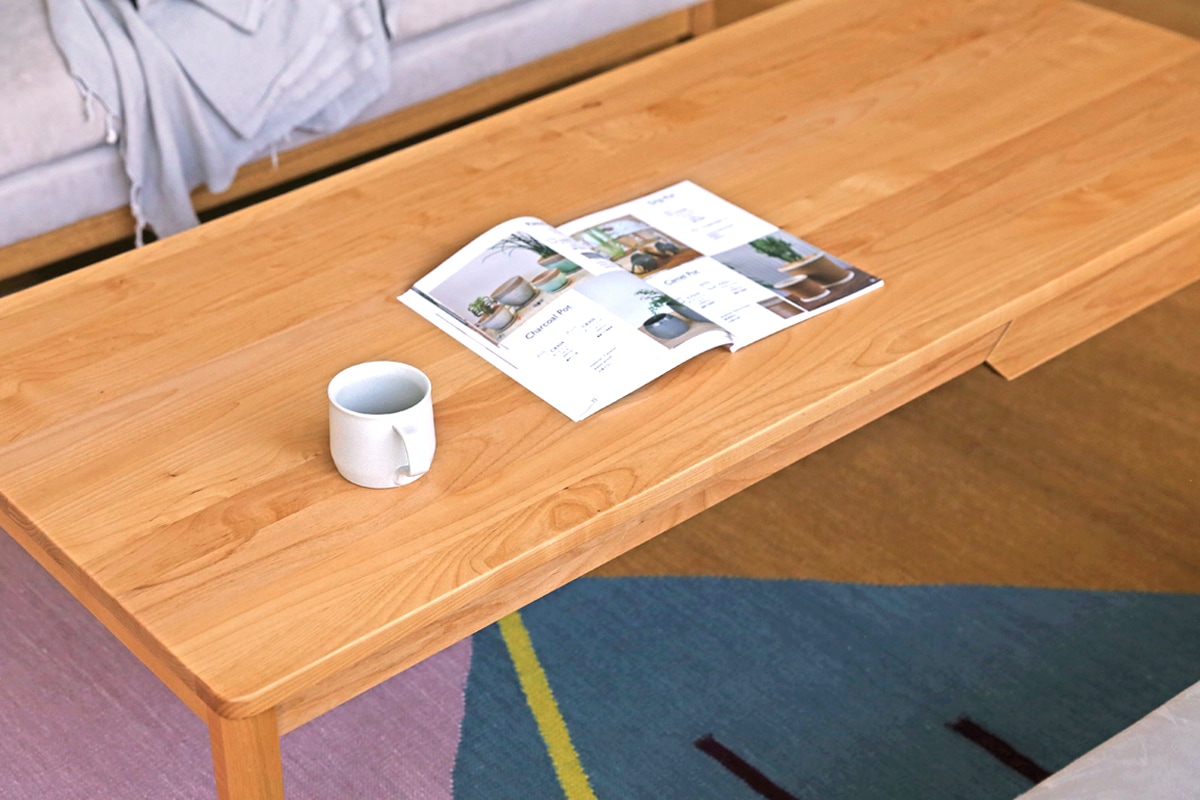 大塚家具ローテーブルナチュラル