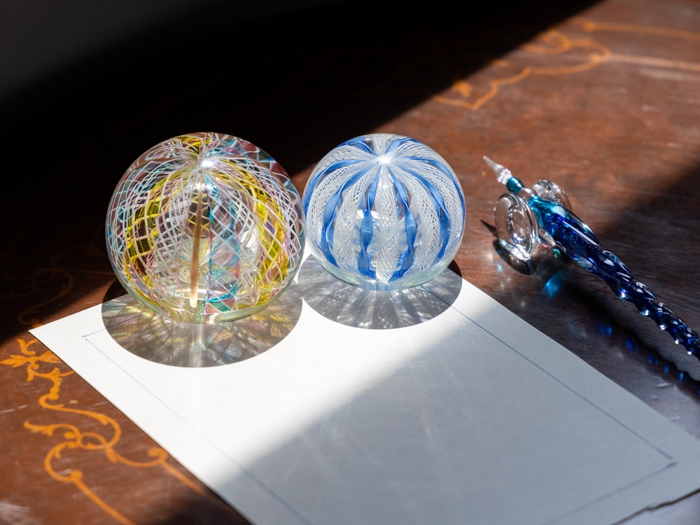 MURANO ムラノ ベネチアングラス ペーパーウェイト ヴェネツィアン