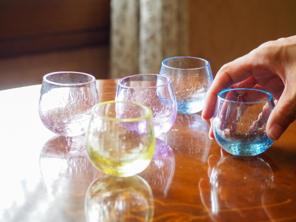 氷の華 ミニスイング | 北一硝子 まごころお届け便