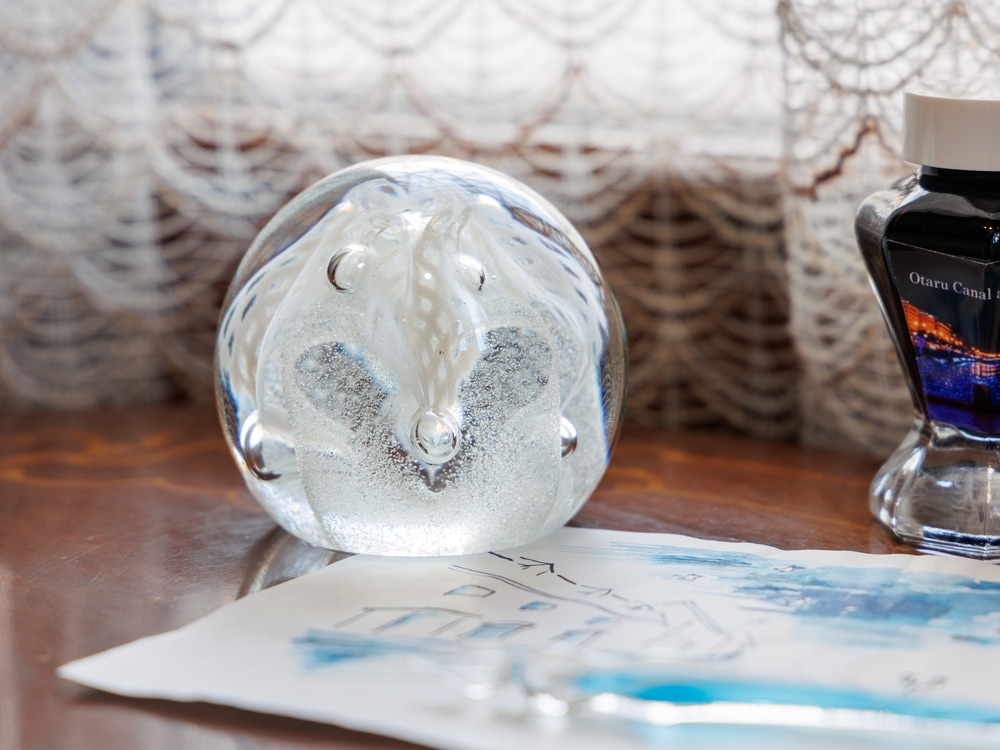 Caithness ペーパーウェイト Congratulation 祝辞 | 北一硝子 まごころ