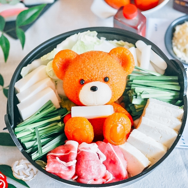 激辛！地獄風呂チャレンジ！スンドゥブ風味のロゼくまちゃんペアセット