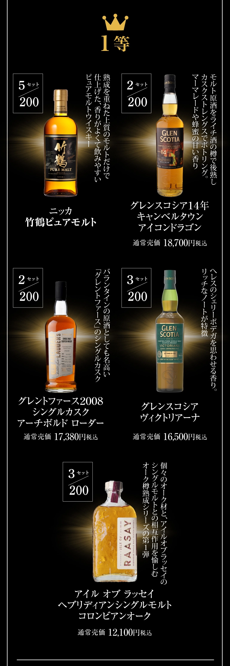 運が良ければ山崎限定ボトル 夏のアウトレット福袋 ウイスキー1本