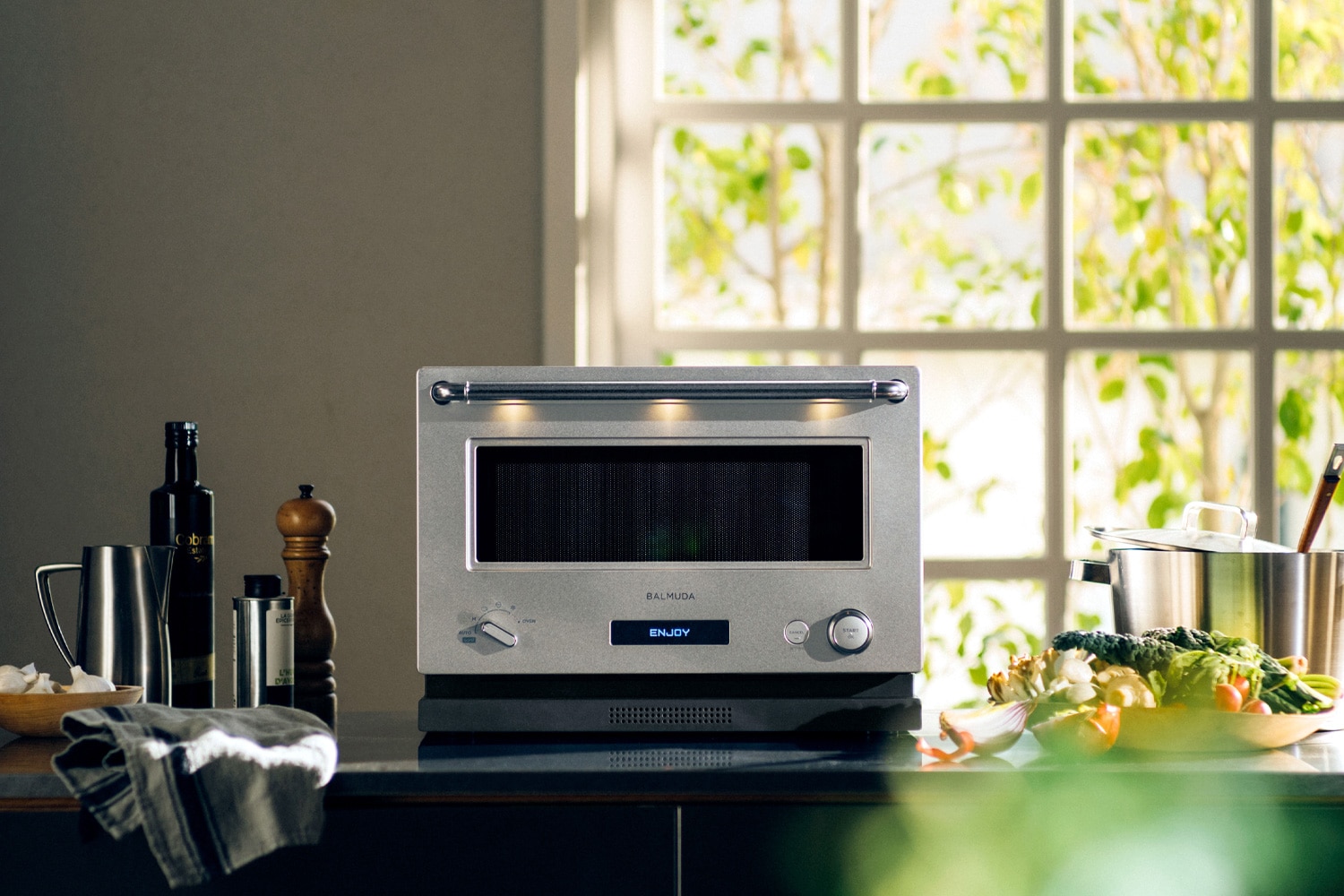 新品未開封 BALMUDA オーブンレンジ K04A-WH BALMUDA K04A-WH オーブン