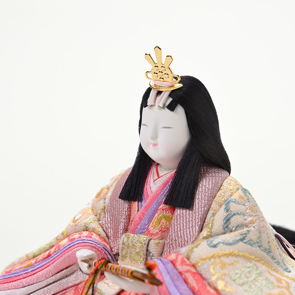 真多呂人形 | 雛人形,親王飾り 帯地 清香雛セット | 雛人形(ひな人形