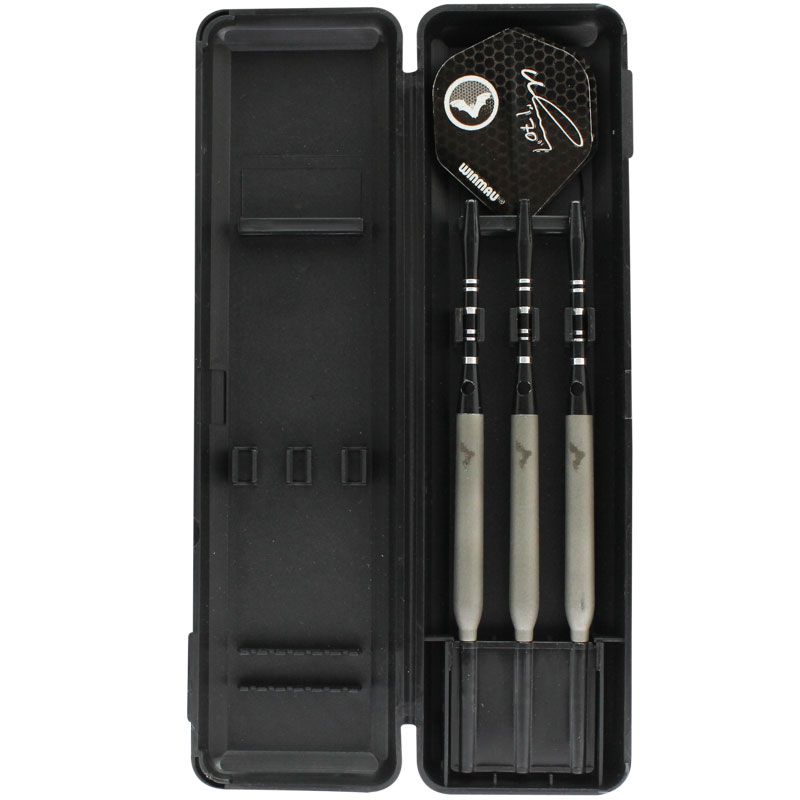 Winmau】ウィンマウ テッドハンキーted hankey 21g STEEL BK | ハード