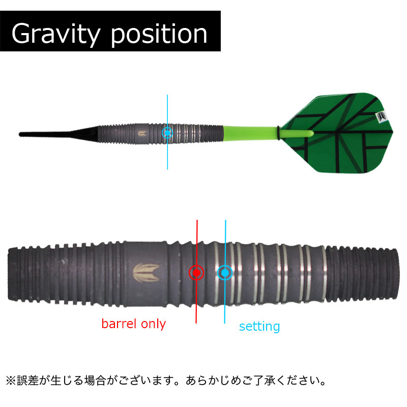 ターゲット 陽光 JP 03 Target YOHKOH JP 03 soft darts ダーツ バレル