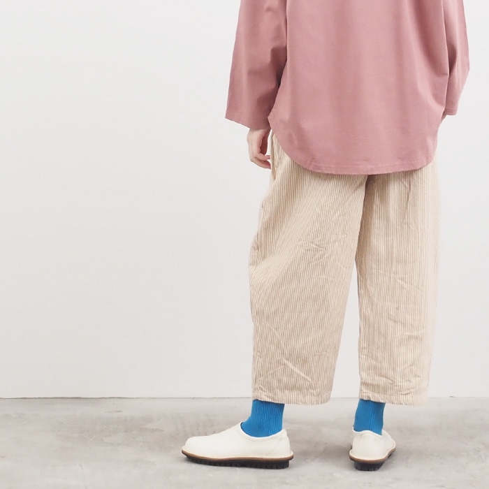 NARU(ナル) 8ozカラーヒッコリー エッグパンツ 655822 | all_items