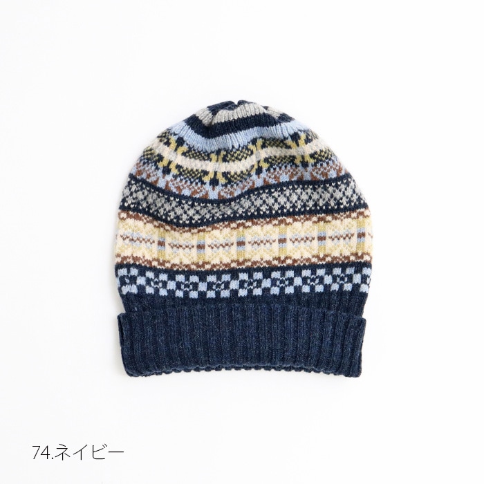 NARU(ナル) リシェスフェアアイル柄ニット帽 652712 | all_items