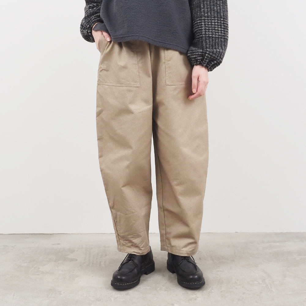 NARU(ナル) カツラギニューセリサイト ロングクラフトパンツ 660801