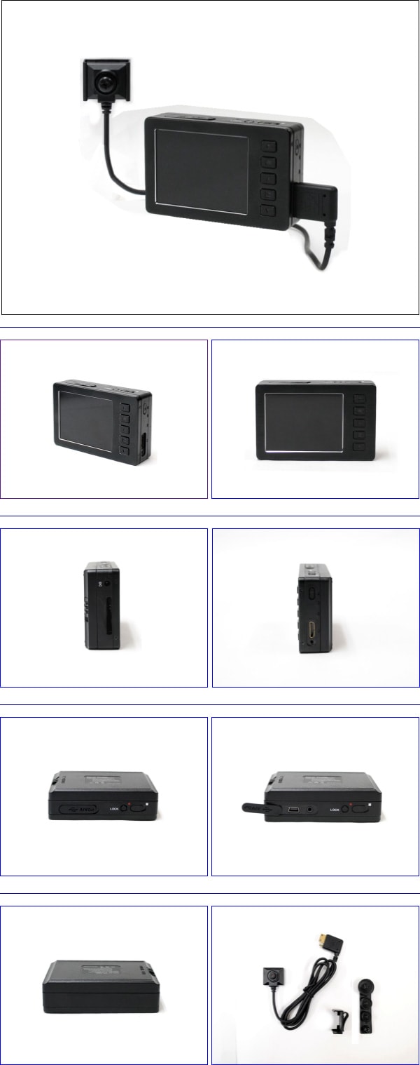 エンジェルアイ フルハイビジョン超小型カメラ モニター搭載レコーダー