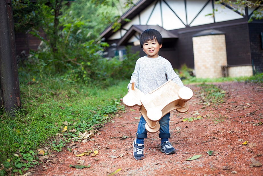 Korobox（ナチュラル/ブラウン）【御祝にも最適な、長く遊べる木の
