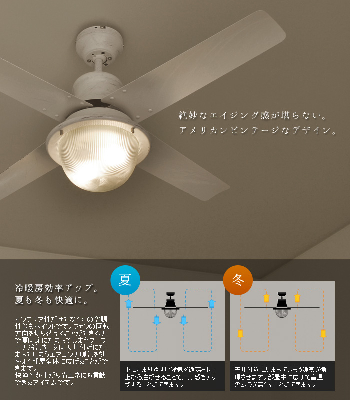 VENICE CEILING FAN ハモサCF42-DC003パーツ取り VENICE CEILING FAN