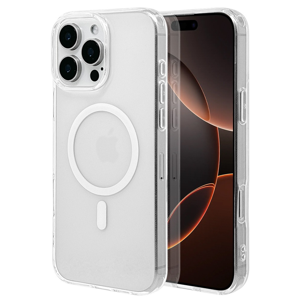 iPhone16 Pro Max ケース カバー ソフトケース TPU MagSafe対応 耐衝撃