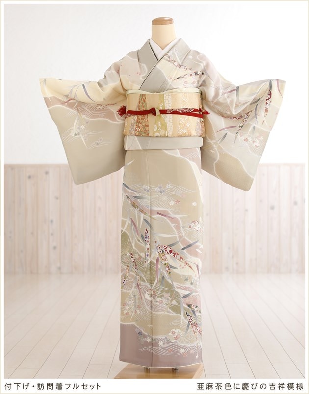 訪問着4点フルセット 803E 入学式 卒業式 結婚式 七五三 お宮参り
