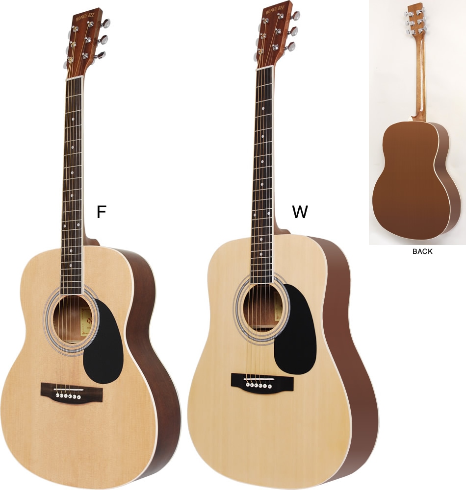 Honey Bee F-15N (7点セット) アコースティックギター HONEY BEE W-15