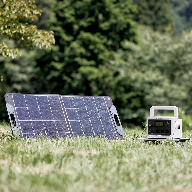 Victor ポータブルソーラーパネル BH-SV68 最大68Wのハイパワー出力
