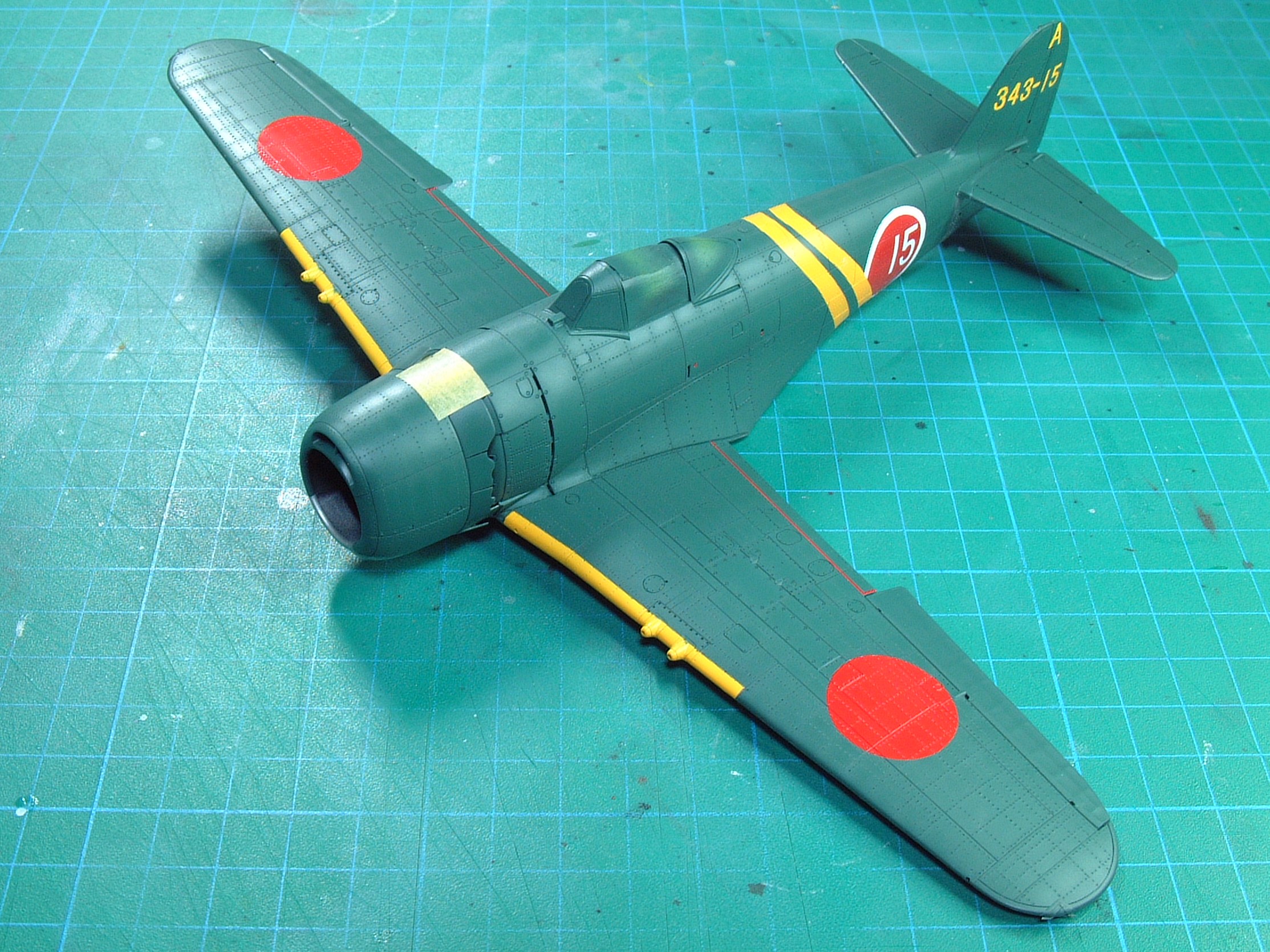 2021/05/27 製作代行～1/48 紫電改（ハセガワ）～製作記事＃04 | 模型