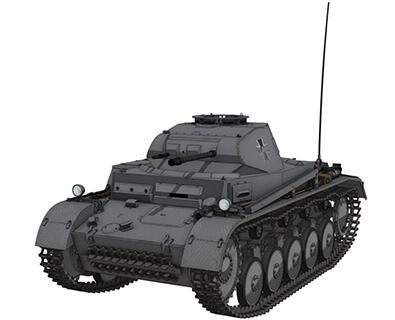 Ⅱ号戦車F型｜ガールズ＆パンツァー最終章 公式サイト