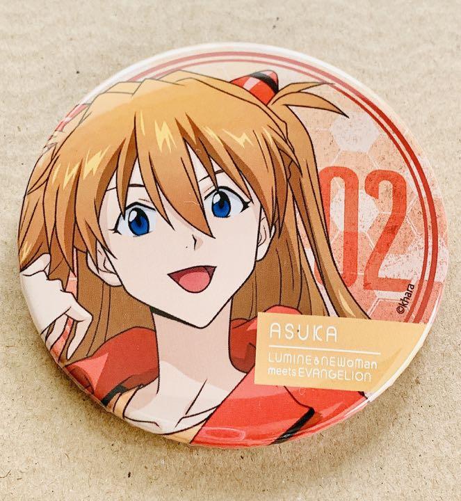 新世紀エヴァンゲリオン ルミネ&ニュウマンコラボ 缶バッチ 5個セット