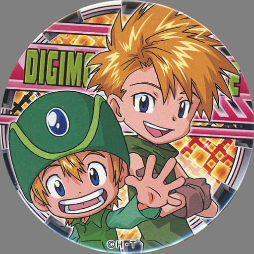 デジモンアドベンチャー tri. 高石タケル パタモン ドでか缶バッジ