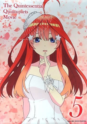 五等分の花嫁 中野五月想い出のギフト「記念額装絵」 Anique】五等分の