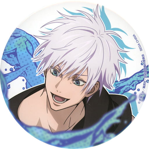 呪術廻戦 セガ ラッキーくじ SPLASH×BATTLE 五条悟 缶バッジ 等