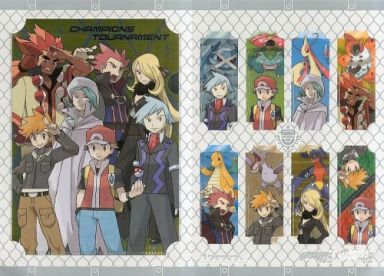 ポケモンワールドトーナメント クリアファイル＆栞 全種セット
