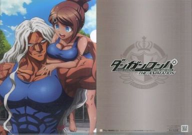 未使用/傷) ダンガンロンパ 大神さくら 朝日奈葵 アクリルキーホルダー