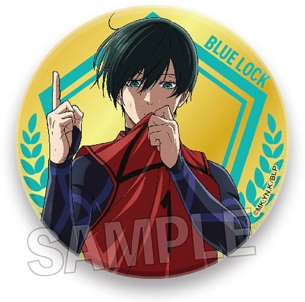 ブルーロック展 アルティメタル缶バッジ 凪誠士郎 ブルーロック 原画展