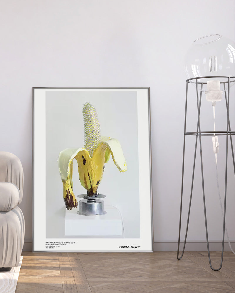 額装済/Banana/ジュールベリ ベルク/インテリア/ポスター/アート 額装
