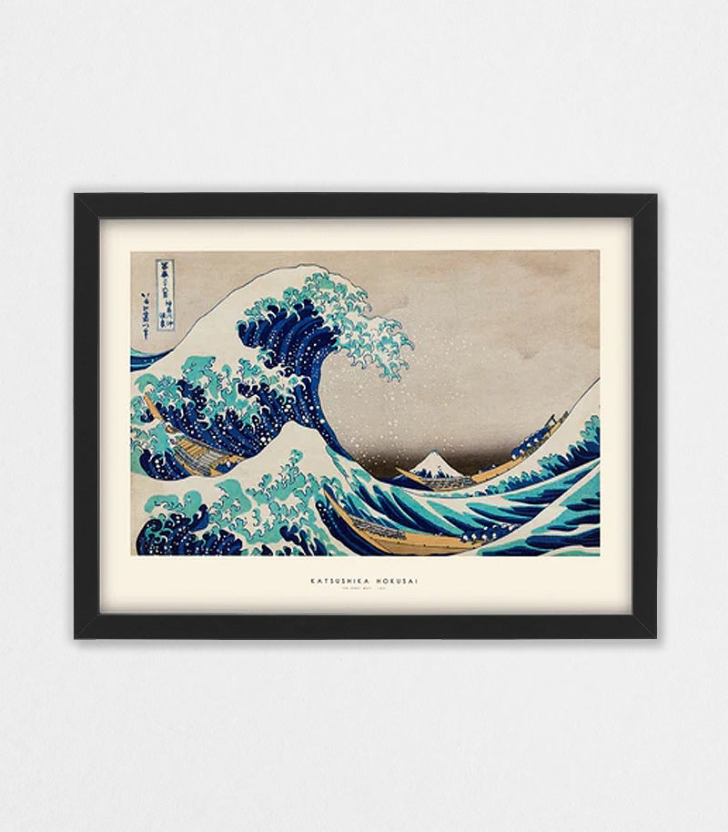 神奈川沖浪裏 葛飾北斎（30×40cm）┃アートポスター通販【goodstock】