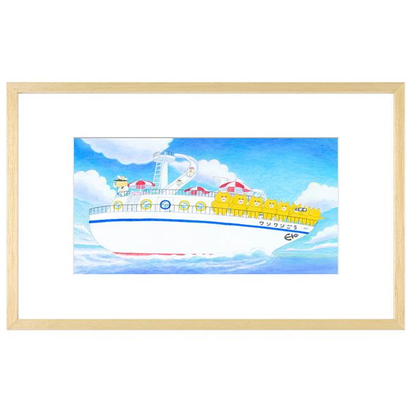 kodomoe shop｜【ノラネコぐんだん】複製原画（うみのたび）【同梱不可