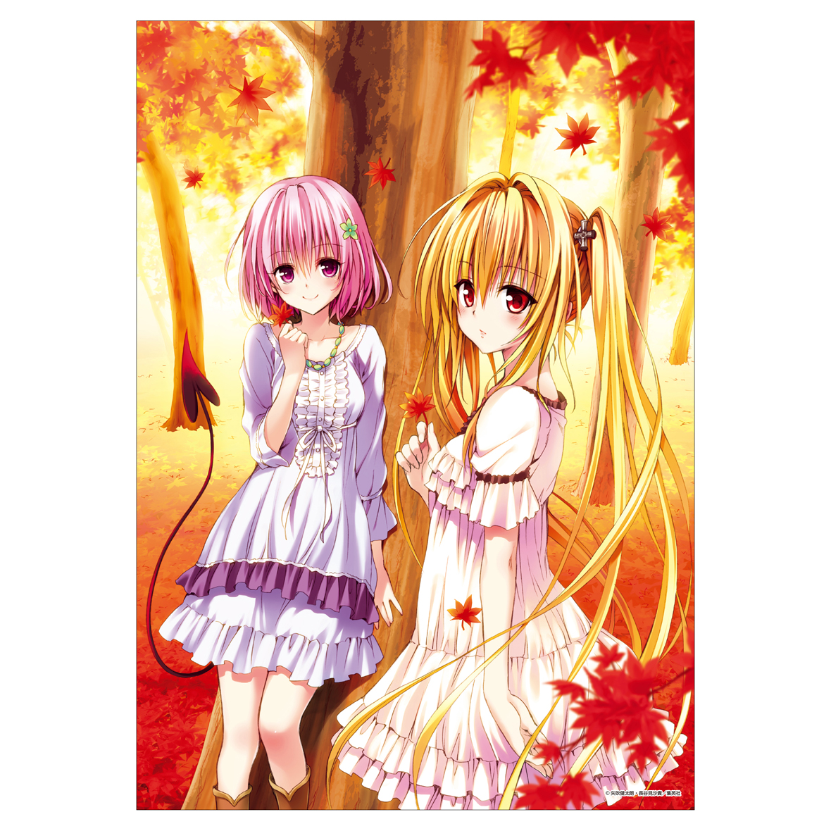 とらぶる 原画展 クリアファイル to loveる ダークネス モモ 矢吹