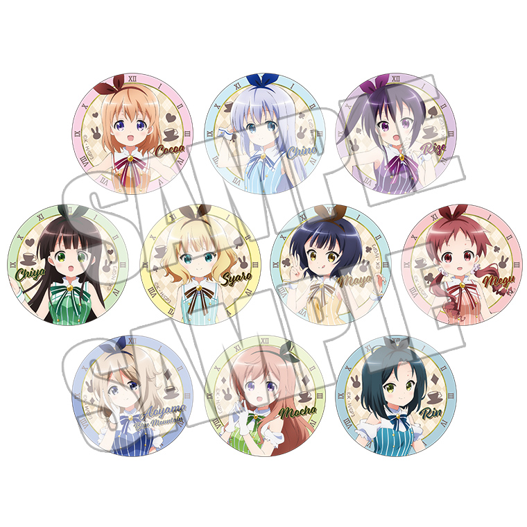 ご注文はうさぎですか？ アトレコラボ2022 ココア 缶バッジ50枚セット